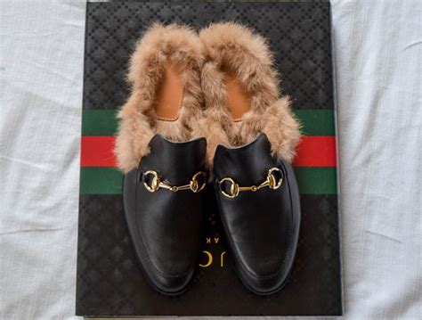 gucci fur loafers knock off